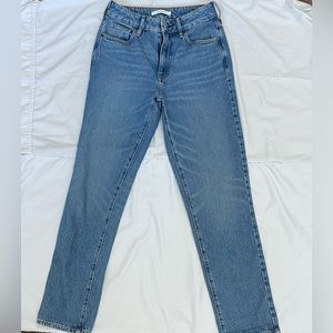 Light blue mom jeans size 24 Pacsun